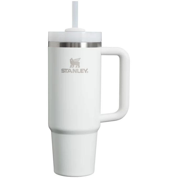Термокружка STANLEY QUENCHER H2.0 1,18L с трубочкой белая 10-11913-077 Термокружка STANLEY QUENCHER H2.0 1,18L с трубочкой белая 10-11913-077